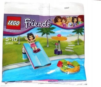 Produktbild von LEGO Friends 30401 Emma’s Pool Party Polybag