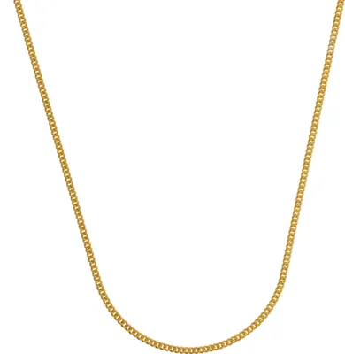 Produktbild von Goldkette Panzerkette Länge 50cm - Breite 0,8mm - 585-14 Karat Gold