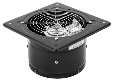 Zdjęcie produktu dla Wentylator wyciągowy, 8 cali, 80 W, 2800 obr./min, wydajność 850 m³/h, 220 V