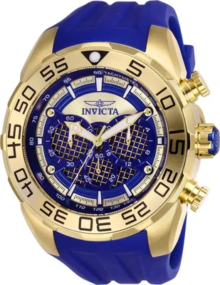 Obrázek produktu pro Invicta Speedway - SCUBA 26302 Pánské Hodinky - Quartz Hnutí - Nerezová Ocel s Modrým Ciferníkem - 50 mm