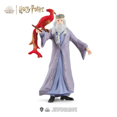 Image de Schleich Monde des Sorciers Dumbledore et Fawkes 42637