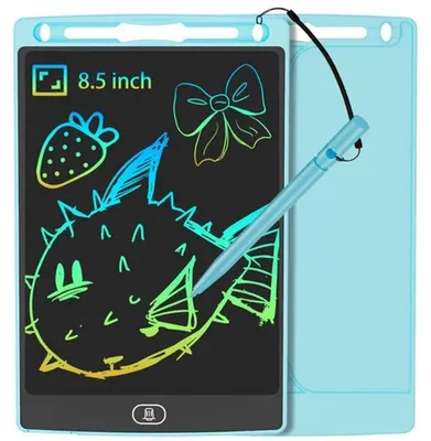 Produktbild von JOEAIS 8,5 Zoll LCD Schreibtafel Kinder Zaubertafel Maltafel Blau XS-P8