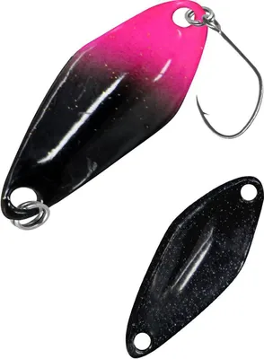 Produktbild von FTM Spoon Tremo 2,9cm - Forellenblinker, Gewicht:0.9g, Farbe:schwarz-pink/schwarz