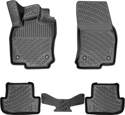 Produktbild von 3D Auto Fussmatten für Audi Q2 2016-2026