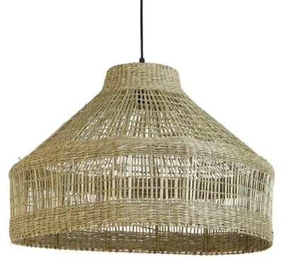 Image de Light & Living - suspension - Latika - naturel - matériaux végétaux - Ø 55cm - E27 - 2961030