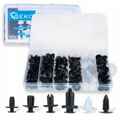 Obrázek produktu pro GEKO Univerzální upevňovací klipsy pro automobily, sada 100 kusů