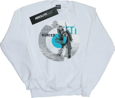 Produktbild von Star Wars - "Bounty Hunter" Sweatshirt für Herren BI45486 (3XL) (Weiß)