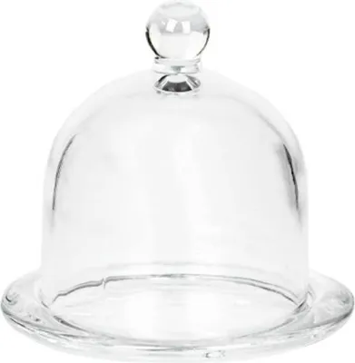 Produktbild von Glasmark Großer Glasbehälter für Zitronen mit Deckel 12,5x12,5 cm