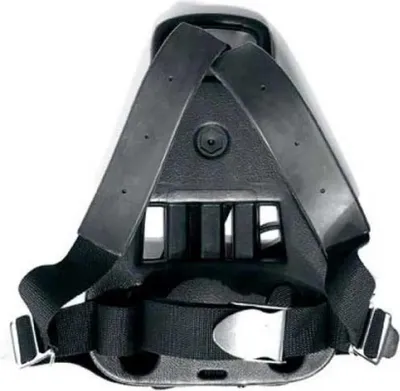 Produktbild von Best Divers Tank Back Pack With Shoulders Straps Stainless Steel Buckle Gurtsystem Mit Rückenplatte Schwarz  Schwarz One Size