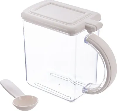Image de Récipient de cuisine pour produits en vrac, aliments, café, sucre, sel, pâtes 0,55 L