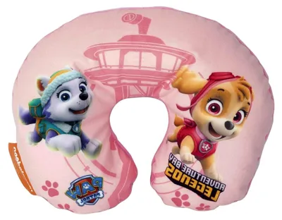 Produktbild von Paw Patrol Tataway Rosafarbenes Reise-Nackenkissen für Mädchen