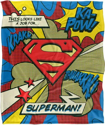 Obrázek produktu pro Superman - Deka "This Looks Like A Job" TV19016 (jedna velikost) (barevná)