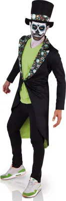 Obrázok produktu pre Herrenkostüm Dia de los Muertos (Deň mŕtvych)