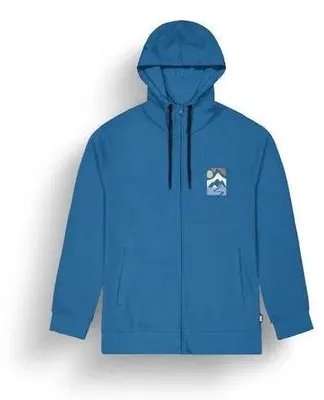 Obrázok produktu pre Mikina s potlačou Kenoma na zips, farba Serenity Blue