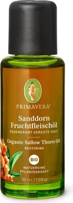 Produktbild von Sanddorn Fruchtfleischöl Bio 30 ml