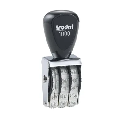 Immagine prodotto di trodat 51 1000 timbro datario 1000, dimensione dell'impronta: 3 x 18 mm