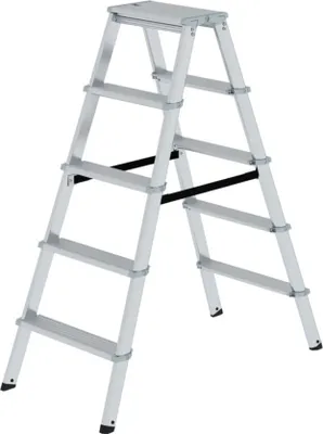 Immagine prodotto di MUNK Stufen-Stehleiter beidseitig begehbar 2x5 Stufen