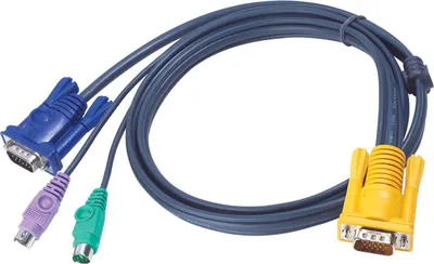 Image de ATEN Câble KVM 6m PS/2 avec SPHD 3 en 1