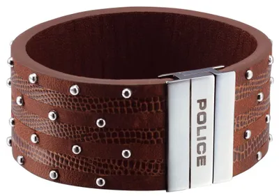 Produktbild von Police Avanger Armband Lederarmband braun Uni PJ.21872BLC/04-21