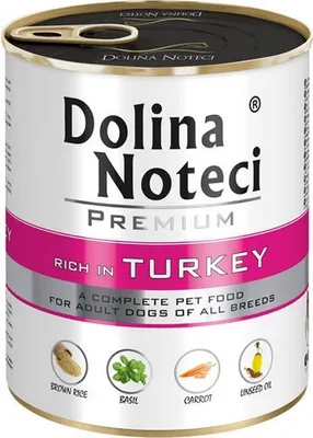 Zdjęcie produktu dla Dolina Noteci Premium Mokra karma dla psów indyk puszka 800 g