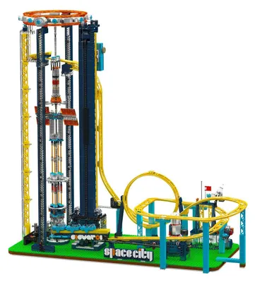 Produktbild von Mould King 11031 Weltraumaufzug Vergnügungspark  Klemmbausteine 3118pcs Spielzeug Bausatz-NEU