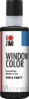 Produktbild von Marabu Window Color "fun & fancy" 80 ml Konturen schwarz