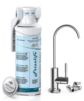 Untertisch-Wasserfilter, 0,5 Mikron, reduziert Blei/Chlor, mit Armatur