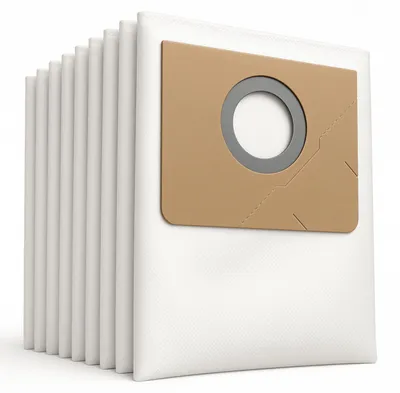 10 Vlies-Staubsaugerbeutel für Kärcher NT 35/1