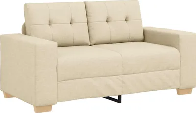 Immagine prodotto di Divano a due posti Crema 160 cm Tessuto