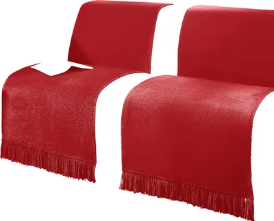 Produktbild von Erwin Müller Sessel- und Sofaschoner Catania" rot 50x200 cm"