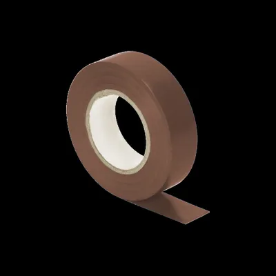 Obrázok produktu pre Hnedá izolačná páska, nehorľavá, šírka 19 mm, hrúbka 0,13 mm, dĺžka 20 m