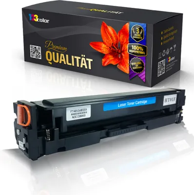 Produktbild von Kompatible Tonerkartusche für HP Color LaserJet Pro MFP M281 fdw Color LaserJet Pro MFP M281 fw CF541X 203X CF541 CF 541X CF 541 Blau Cyan - Office Light Serie