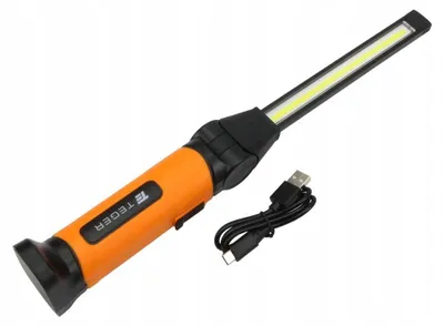 Immagine prodotto di Lampada da lavoro a LED COB con braccio articolato e batteria