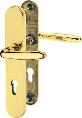 Produktbild von Hoppe ZT-SI-Drückergrt, PZ, E72, VK8, 37-42, RH12, MessM151/361A/360, Pisa, o.ZA, verd.veF77-R