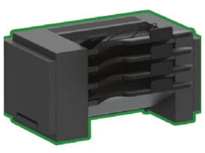 Produktbild von Lexmark 50G0852, Papierfach, Lexmark, B2865dw, MS725dvn, MS821n, MS821dn, MX822ade, MS822de, MX822adxe, MS823n, MS823dn, MS825dn,..., 100 Blätter, 60 - 90 g/m², Schwarz