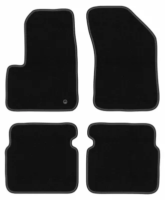 Produktbild von Velours-Fußmatten für Dodge Avenger 2007-2015 (Limousine) – 4-tlg, Schwarz, passgenau – Wielganizator BASIC