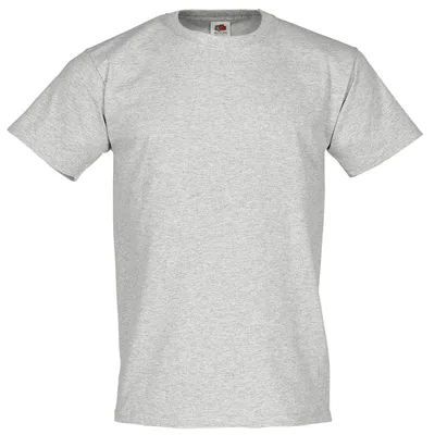 Produktbild von Fruit of the Loom Heavy T Farbe: graumeliert Größe: XL