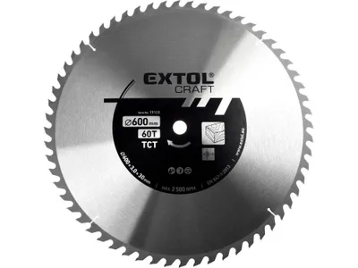 Zdjęcie produktu dla Brzeszczot z ostrzami SK 600x30mm 60 zębów Extol Craft