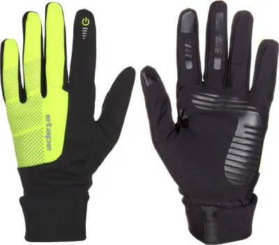 Obrázek produktu pro Skin WS+ sportovní rukavice černá-žlutá fluo