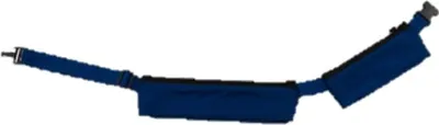 Produktbild von Bauchtasche Gürtel 80-107cm 2 Taschen zu Ihrer Sicherheit