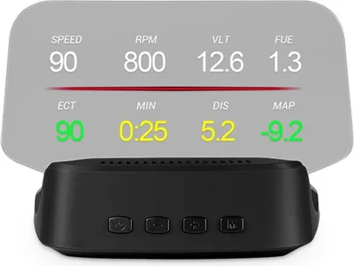 Obrázok produktu pre Universal Car-loaded Head up Display HUD Prenosný GPS navigačný projektor OBD