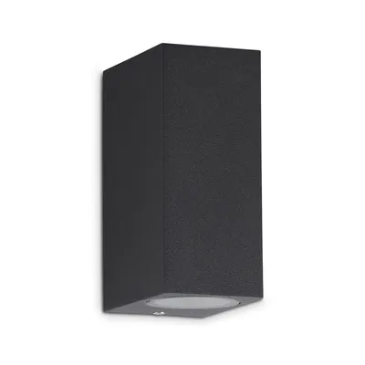 Produktbild von TELEFUNKEN SORIA LED Außenwandleuchte, IP44 Spritzwasserschutz, Up- and Downlight, Neutralweißes Licht, anthrazit, 15,1 x 6,7 x 9,2 cm