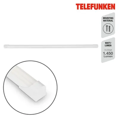 Produktbild von TELEFUNKEN LED Unterbauleuchte 117,4 cm 14W 1400lm weiß
