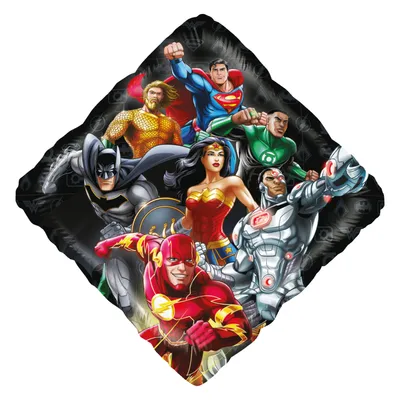 Produktbild von Justice League Folienballon - Shape  "Team"