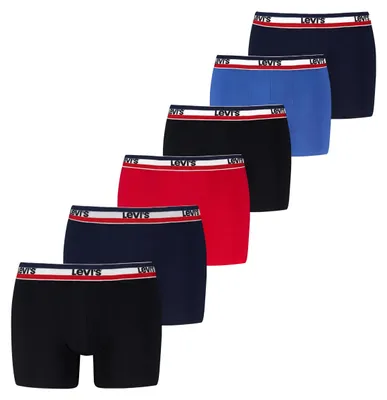 Produktbild von LEVIS Men Repeat SPW Logo Boxer Brief 6P