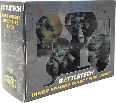 A product box containing miniature figures.