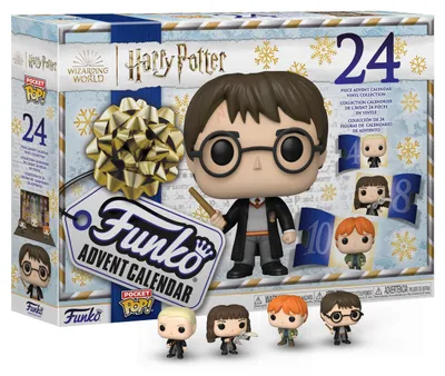 Harry Potter Adventskalender 2022, 24 Vinyl-Miniaturfiguren, bunt