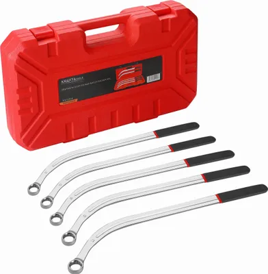Obrázek produktu pro KRAFT&DELE Očkové klíče pro klínové řemenice, vyhnuté, sada 5 ks - KD12530