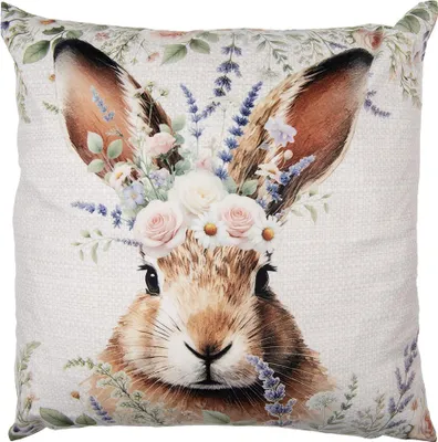 Produktbild von Clayre & Eef Kissenbezug 45x45 cm Beige Polyester