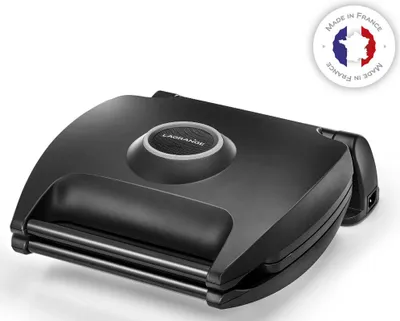 Produktbild von LAGRANGE 089 003, 4 Waffel(n), Rechteckig, Schwarz, 1,2 m, 1700 W, 230 V